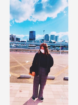 「Parks（パークス）のアイテム」を使った、ぴょんさん（レディース・162cm）の冬コーディネート