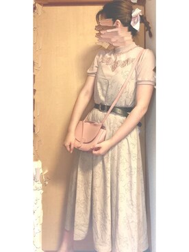 「アイテム（ワンピース/ドレス）」を使った、erina さん（レディース・160cm・10代）の夏コーディネート
