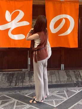 ゆみさん（レディース・161cm）の秋コーディネート