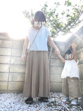 kotoama☺︎さん（キッズ・80cm）の夏コーディネート