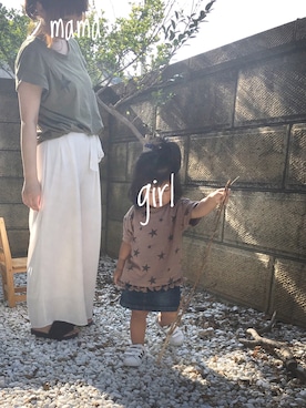 kotoama☺︎さん（キッズ・80cm）の夏コーディネート