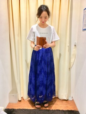 naruさん（レディース・154cm）の春コーディネート