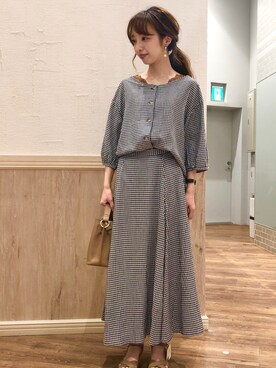 naruさん(レディース・154cm)の春コーディネート