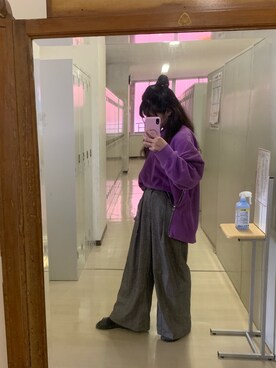 ぬまるさん（レディース・155cm）の秋コーディネート