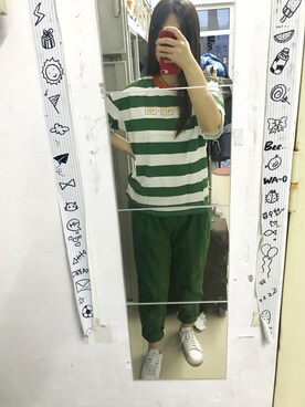 「cache cache（カシュ カシュ）のアイテム」を使った、colaaaaa__さん（レディース・166cm・10代）の春コーディネート