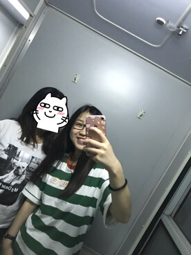「cache cache（カシュ カシュ）のアイテム」を使った、colaaaaa__さん（レディース・166cm・10代）の春コーディネート