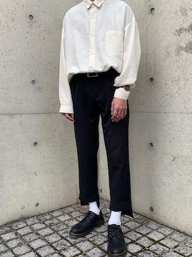 なさん(メンズ・172cm)の春コーディネート