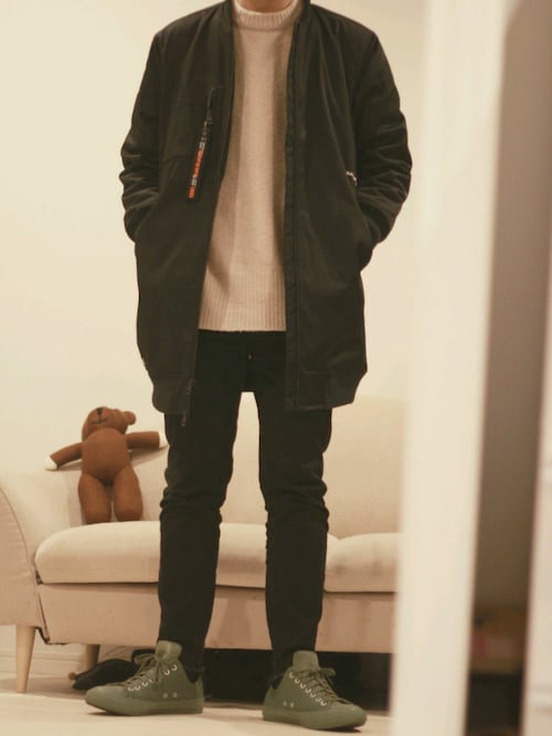 Maison ｼﾊﾞｲﾇ Dickiesのma 1を使ったコーディネート Wear