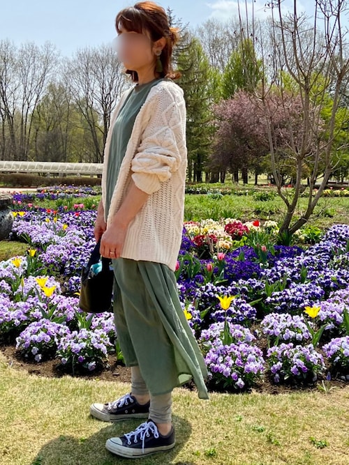 2018AW SLOBE IENA ケーブルショートカーディガン グレー SLOBE IENA（スローブイエナ）の「ケーブルショートカーディガン