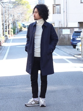 アッキーさん（メンズ・166cm）の冬コーディネート