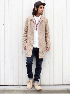 「galvanize（ガルヴァナイズ）のアイテム」を使った、アッキーさん（メンズ・166cm）の春コーディネート