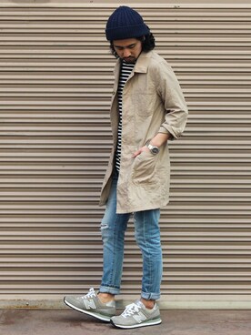 「galvanize（ガルヴァナイズ）のアイテム」を使った、アッキーさん（メンズ・166cm）の春コーディネート