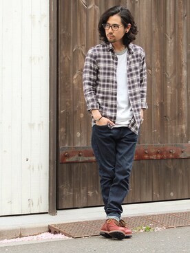 「galvanize（ガルヴァナイズ）のアイテム」を使った、アッキーさん（メンズ・165cm）の春コーディネート