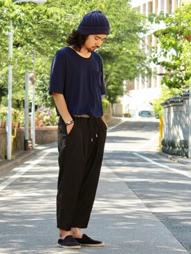 アッキーさん（メンズ・165cm）の夏コーディネート