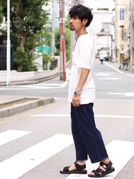 アッキーさん（メンズ・165cm）の夏コーディネート