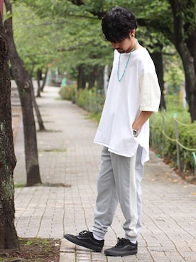 アッキーさん（メンズ・165cm）の夏コーディネート