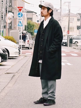 アッキーさん(メンズ・165cm)の冬コーディネート