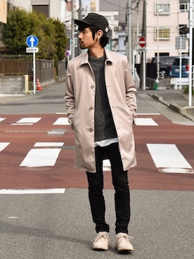 アッキーさん（メンズ・165cm）の春コーディネート