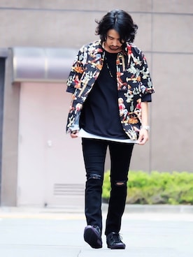 アッキーさん（メンズ・165cm）の夏コーディネート