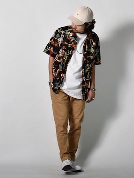 アッキーさん（メンズ・165cm）の夏コーディネート