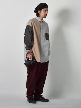 「オシャレパッソ」｜アッキーさん（メンズ・165cm）の秋コーディネート