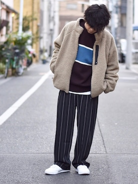 アッキーさん（メンズ・165cm）の冬コーディネート