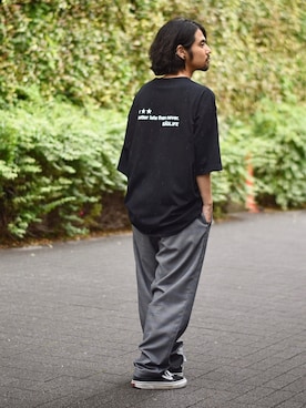 「SAGLiFE（サグライフ）のアイテム」を使った、アッキーさん（メンズ・165cm）の夏コーディネート