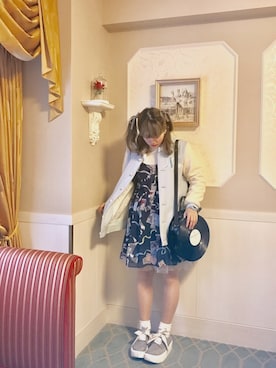 「MILK（ミルク）のアイテム（リング）」を使った、らりさん（レディース・164cm）の冬コーディネート