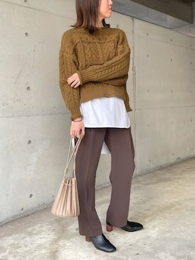 shino hayasakiさん(レディース・165cm)の冬コーディネート