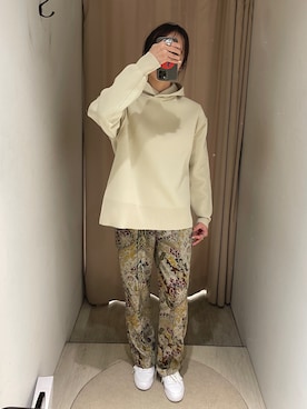 「Reebok(リーボック)のアイテム」を使った、shino hayasakiさん(レディース・165cm)の冬コーディネート