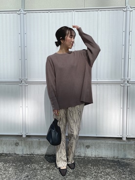 「ゼブラ柄」｜shino hayasakiさん（レディース・165cm）の春コーディネート
