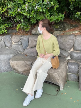 「Bab（バブ）のアイテム」を使った、shino hayasakiさん（レディース・165cm）の春コーディネート