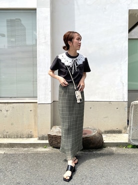 shino hayasakiさん（レディース・165cm）の夏コーディネート