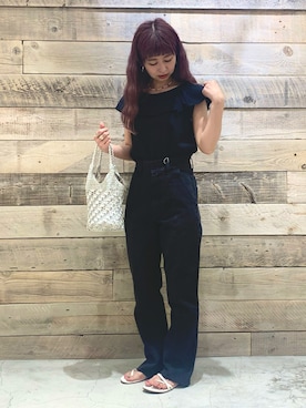 まるっちさん（レディース・152cm）の夏コーディネート