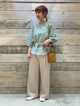 まるっちさん（レディース・152cm）の夏コーディネート