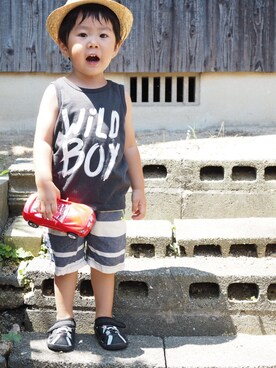 _haru_(ت)♪︎さん（キッズ・80cm）の夏コーディネート