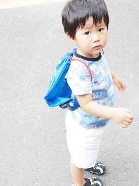 _haru_(ت)♪︎さん（キッズ・90cm）の夏コーディネート