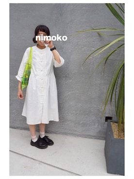 「SUUNTO」｜にもこさん（レディース・159cm）の夏コーディネート