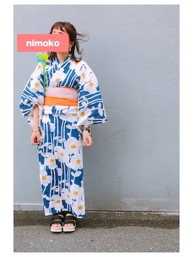 「SHAKA」｜にもこさん（レディース・159cm・20代）の夏コーディネート