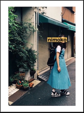 にもこさんのコーディネート