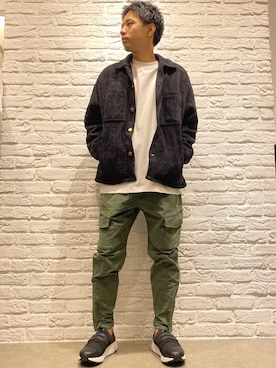「NUMBER (N)INE DENIM」｜TANASORAさん（メンズ・173cm）の秋コーディネート