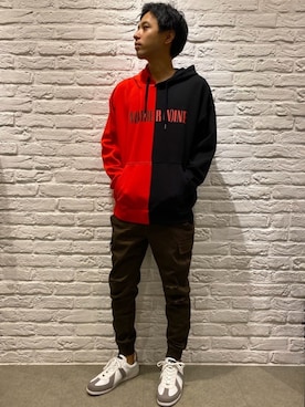 「NUMBER (N)INE DENIM」｜TANASORAさん（メンズ・173cm）の秋コーディネート