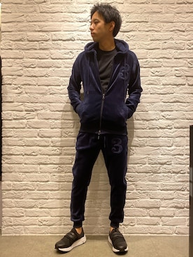 「1PIU1UGUALE3  RELAX （ウノピゥウノウグァーレトレ リラックス）のアイテム」を使った、TANASORAさん（メンズ・173cm）の秋コーディネート