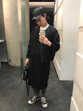 「3.1 Phillip Lim（スリーワンフィリップリム）のPASHLI MINI SATCHEL	（ショルダーバッグ）」を使った、kmさん（レディース・163cm）の春コーディネート