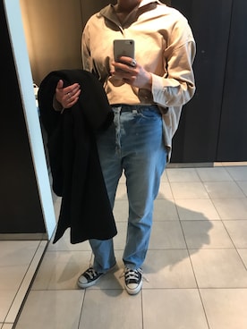 「BLENHEIM（ブレンヘイム）のアイテム」を使った、kmさん（レディース・163cm）の秋コーディネート