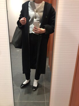 「BLENHEIM（ブレンヘイム）のアイテム」を使った、kmさん（レディース・163cm）の冬コーディネート