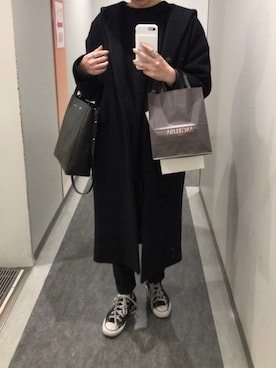 「BLENHEIM（ブレンヘイム）のアイテム」を使った、kmさん（レディース・163cm）の冬コーディネート