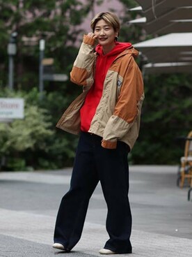 S.Fさん（レディース・164cm）の秋コーディネート