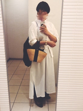 「JOURNAL STANDARD LUXE（ジャーナルスタンダード　ラックス）のアイテム（ワンピース/ドレス）」を使った、htfrさん（レディース・165cm）の秋コーディネート