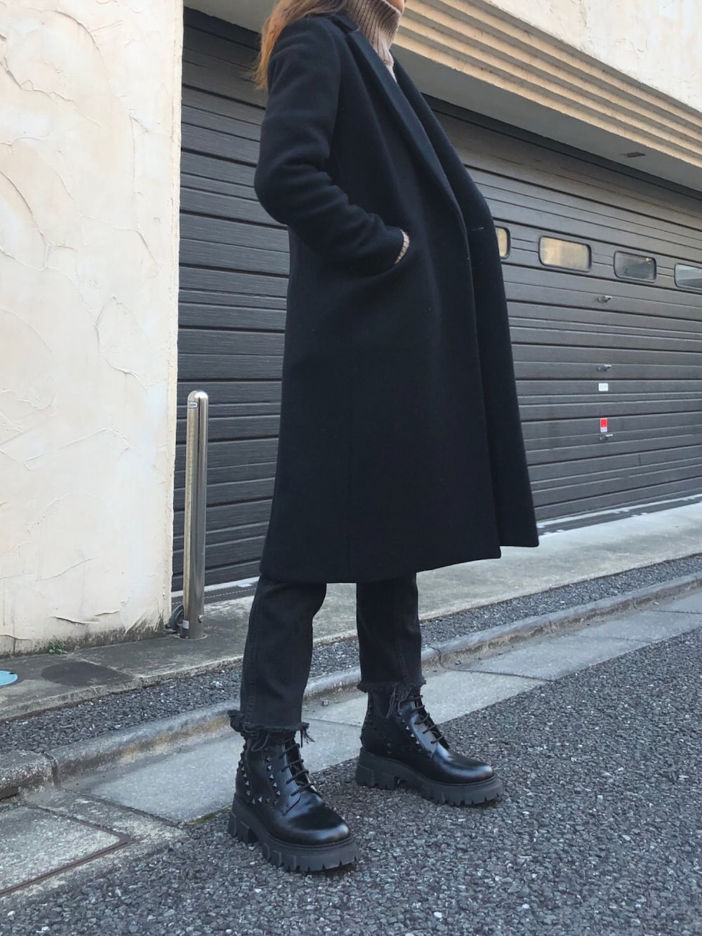 UNITED TOKYO Super'140カシミヤ混チェスター ロングコート UNITED TOKYO(ユナイテッドトウキョウ)の「Super'140カシミヤ